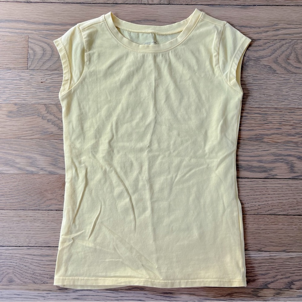 DownEast Girls Sunshine Mini Scoop Neck Tee. Size 6.